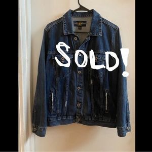 **SOLD!** Lucky Brand Tomboy Trucker Jean Jacket